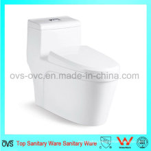 Bathroom One Piece Ceramic Toilet Bowl